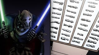 Grievous' Lightsaber Collection 