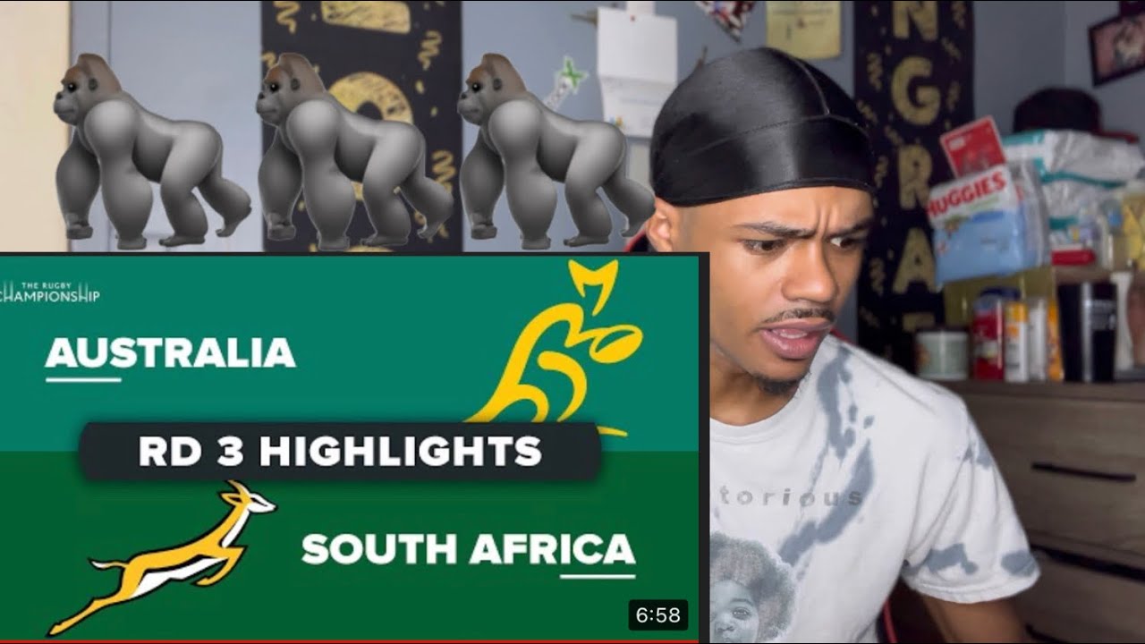 Rugby Championship/ Australia v South Africa round 3 (REACTION) - YouTube