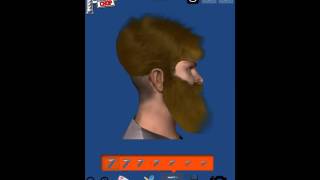 Learn to cut hair with "Barber Chop" free gaming app. (BC) Tutorial: Fade.Cut.Designs screenshot 1