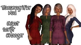 The Sims 3 Script Mod Tutorial: Transmogrifier (Object Scripts Changer)