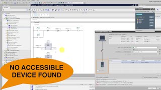 Error 4: Scan completed no accessible devices found (TIA portal or PLCSIM)