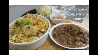 Resepi Nasi Beriani Daging Beriani Special Sempena Hari Raya Eatwithme Youtube