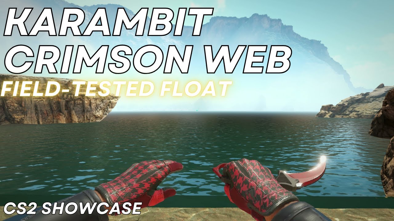 Karambit Crimson Web (Field-Tested) | CS2 Skin Showcase 