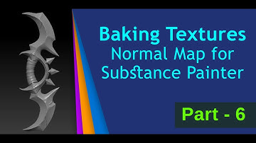 Baking Normal Maps and Exporting Mesh from ZBrush to Substance Painter - Tutorial Part 5