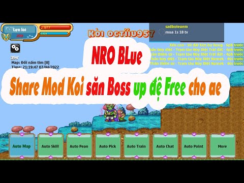 Video NRO Lậu Blue - Share Mod Koi NRO Blue săn Boss Up đệ... - youtube