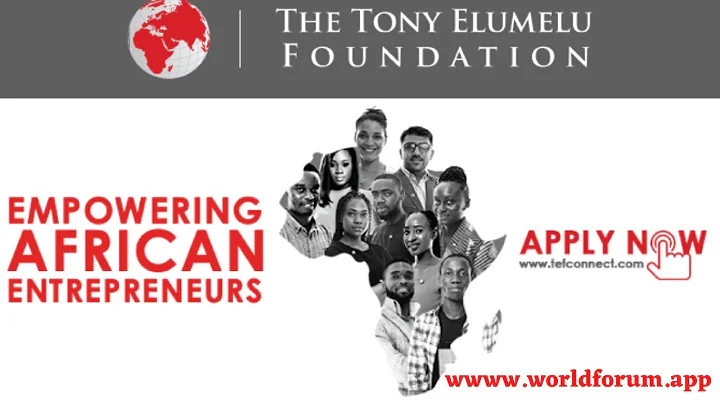 Step By Step How To Apply For Tony Elumelu Foundation's $5000 Grant 2022, Worlfroum