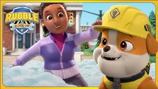 The Crew Fixes A Slippery Mess Rubble And Crew Cartoons For Kids