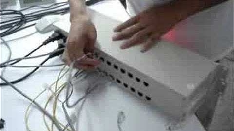 8 x E1 G.703 + Ethernet 10/100 over same fiber optical multiplexer installation