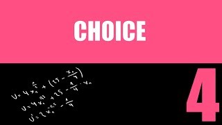 CHOICE 4 - microeconomic problems