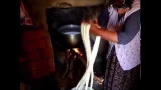 Tel Peyniri Yapımı