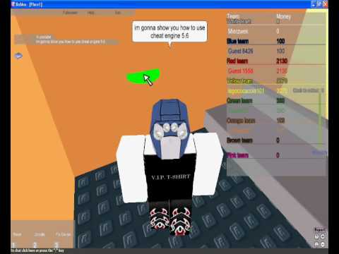 how to use cheat engine 5.6 in roblox