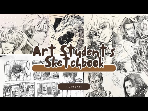 art student's existential crisis tour...[sketchbook #6]