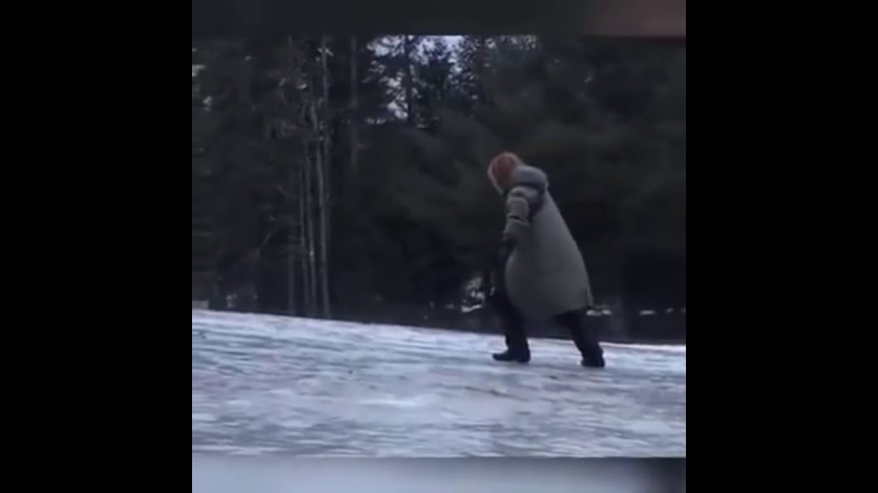 Funny People Slipping On Ice Compilation 2019 YouTube