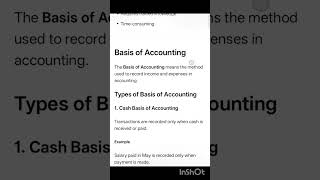 double entry system of accounting and basis of accounting #govtjob #govtteacherjobs #viralshorts