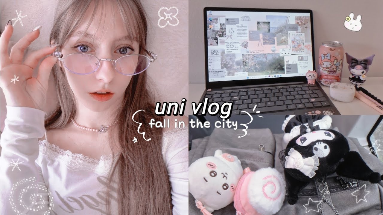 UNI VLOG 🦢fall in the city, Gentle Monster, hair appointment, daily life as a student in Paris