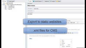 Export - how to export your Zebroid  project
