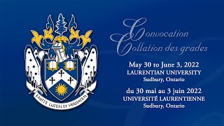 Convocation 2022 / Collation des grades 2022 - May 31st AM