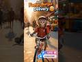 Monkey Burger Delivery Gone Wrong 🍔 | monkey video funny monkey videos for kids #shorts #funny #asmr