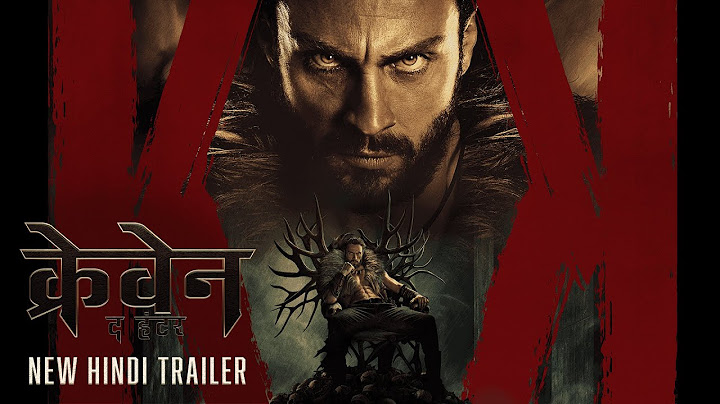 KRAVEN THE HUNTER – New Hindi Trailer | In Cinemas January 1 | English, Hindi, Tamil & Telugu