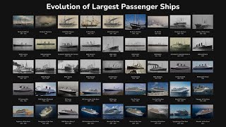 Evolution of Largest Passenger Ships - 4K