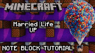 Famous UP - Married Life - Minecraft Note Block Tutorial Wealth