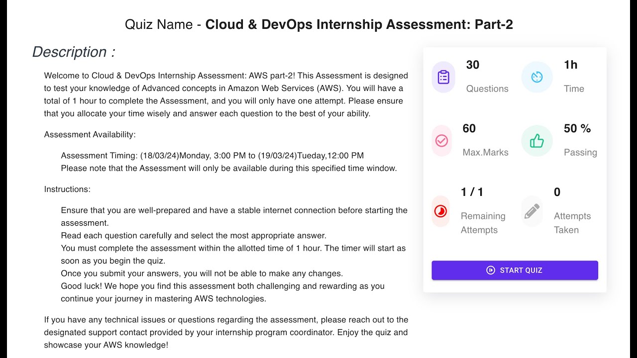Cloud & DevOps Internship Assessment: Part-2|| DATAVALLEY . - YouTube