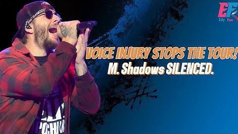 Avenged Sevenfold stelt Zuid-Amerikaanse tournee uit | M. Shadows Vocal Injury.