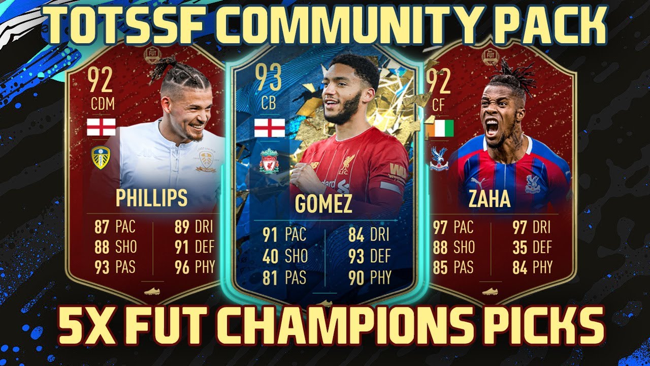 TOTSSF COMMUNITY GUARANTEED PACK! + 5 FUT CHAMPIONS TOTSSF RED PLAYER PICKS! FIFA 20 Ultimate Team