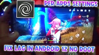 GOODBYE LAG | CARA AKTIFKAN FITUR GAMING ANDROID 12 || DOWNSCALE APPS/GAME - Yanz 25 screenshot 5