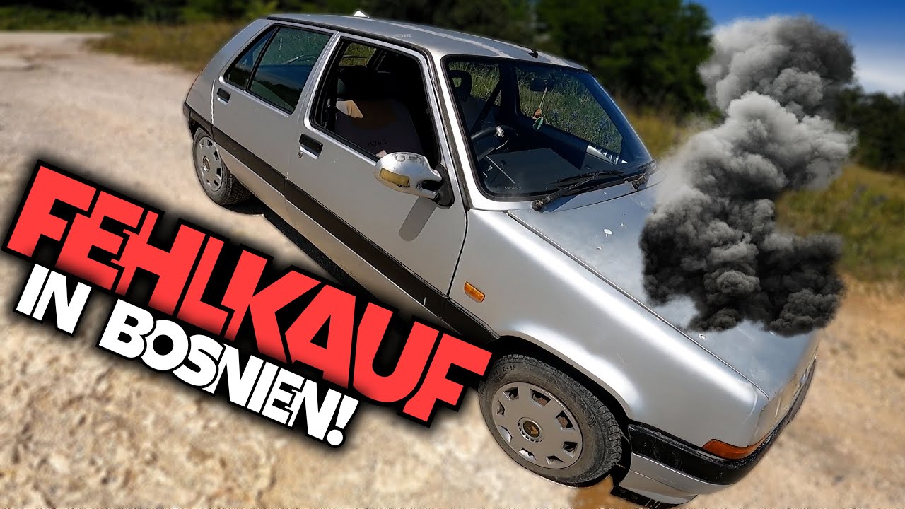BOSNIER verkauft mir KAPUTTES AUTO! Motor QUALMT... YouTube