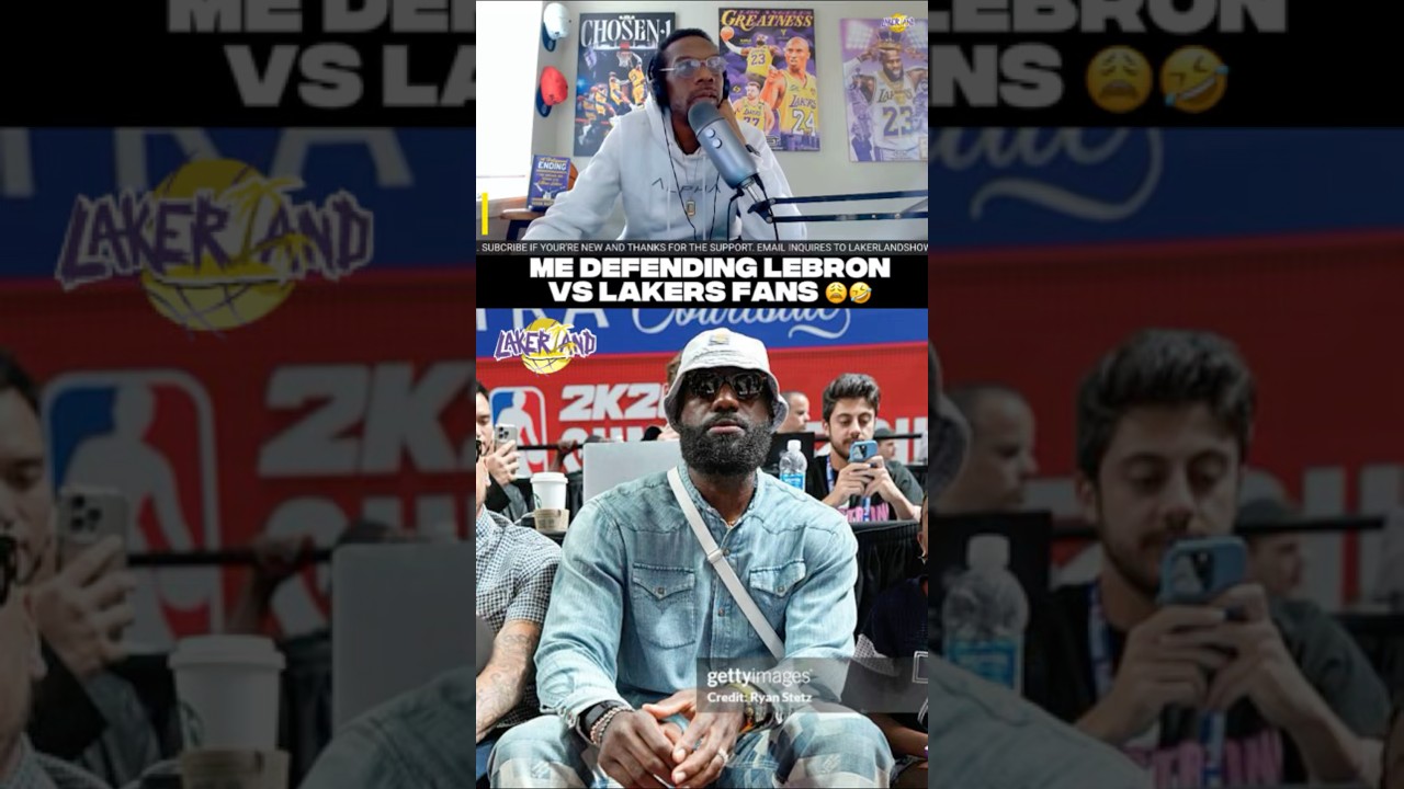 I Defend Lebron vs Lakers Fans 😭