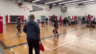 Wildcats Caracals Black vs Synergy Flex-Set 1