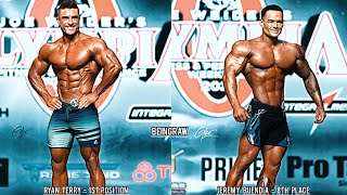 Ryan Terry 1St Place Vs Jeremy Buendia 8Th Place Physique Comparison At Mr. Olympia 2023