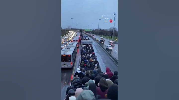 İSTANBUL'UN ULAŞIM ÇİLESİ: GÖRÜNTÜLER BU SABAH ÇEKİLDİ