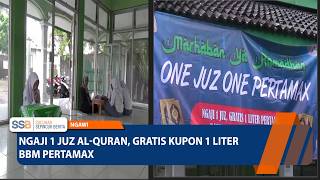 NGAWI - Recite 1 Juz of the Quran and Get a Free 1 Liter Pertamax Fuel Coupon