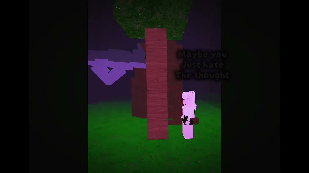 Had to Jon the trend 😏 #99nightintheforest #roblox #trend #shorts #fyp #avatar #wolf #tree 
