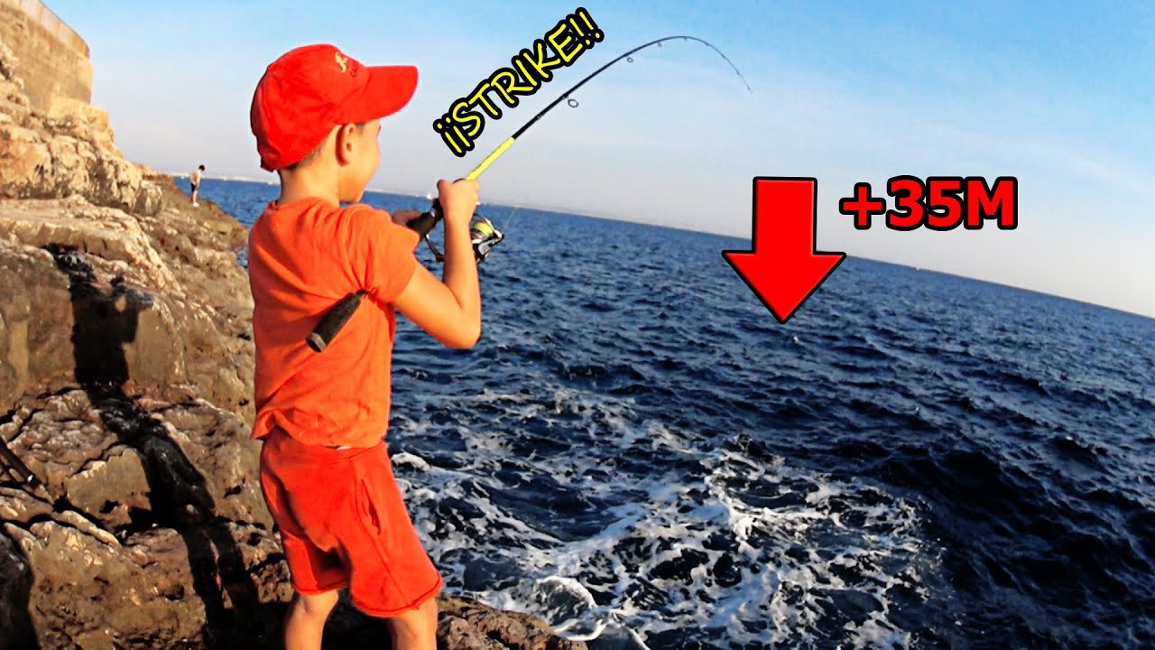 👈Esta TECNICA de PESCA es SUPER DIVERTIDA😍 para LOS NIÑOS!! 