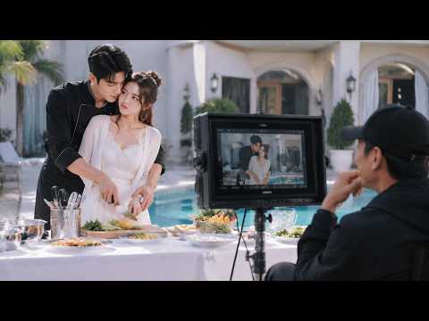 Video CEO wrapped his arms around his rival to tease her on set—The director ships them hard!
