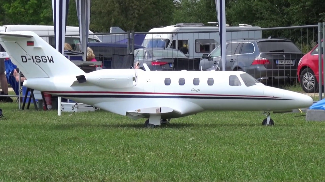 Giant RC Cessna Citation Jet 525 Scale Turbine Model RC Airliner Business-Jet
