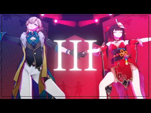 MMD／4K60fps】III 花火＆アベンチュリン【崩壊スターレイル