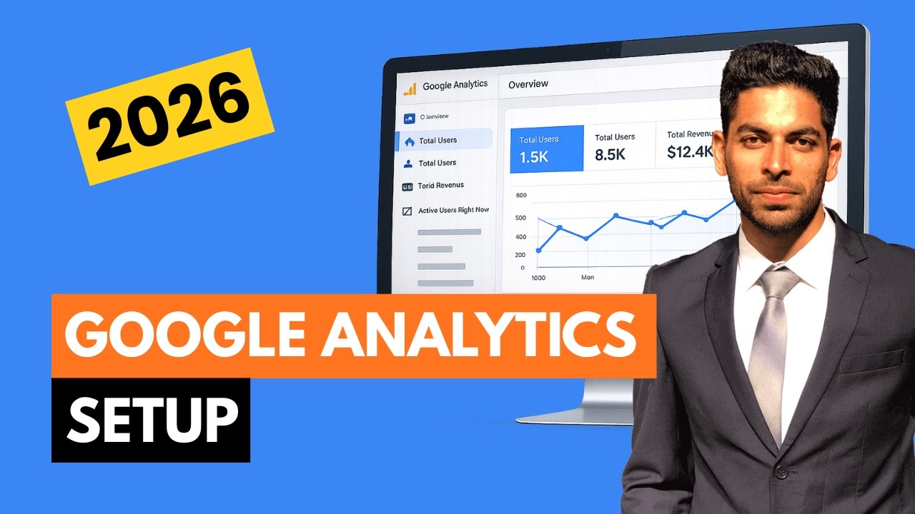 Google Analytics Setup: How to Setup Google Analytics 4 (GA4) - YouTube
