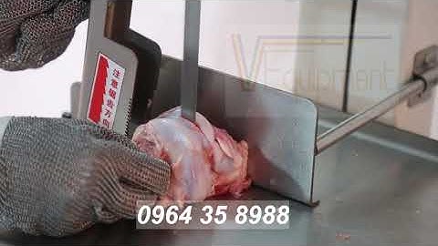 Máy cưa xương - máy cưa thịt cá đông lạnh #maycua #maycuacangu