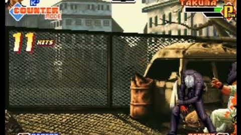 KOF 2000 K Counter Mode Combo