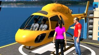 Helicopter Taxi Tourist Transport | Android Game | 2019 screenshot 1