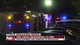 Man dies in Englewood apartment fire