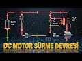 PROTEUS DERS #10 : TRANSİSTÖR İLE DC MOTOR SÜRME DEVRESİ | TRANSISTOR DC MOTOR DRIVER CIRCUIT ⚡