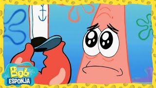 Bob Esponja | Patrick Trabalha no Siri Cascudo... DE NOVO! | Bob Esponja em Português