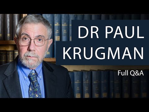 Dr Paul Krugman | Full Q&A at The Oxford Union