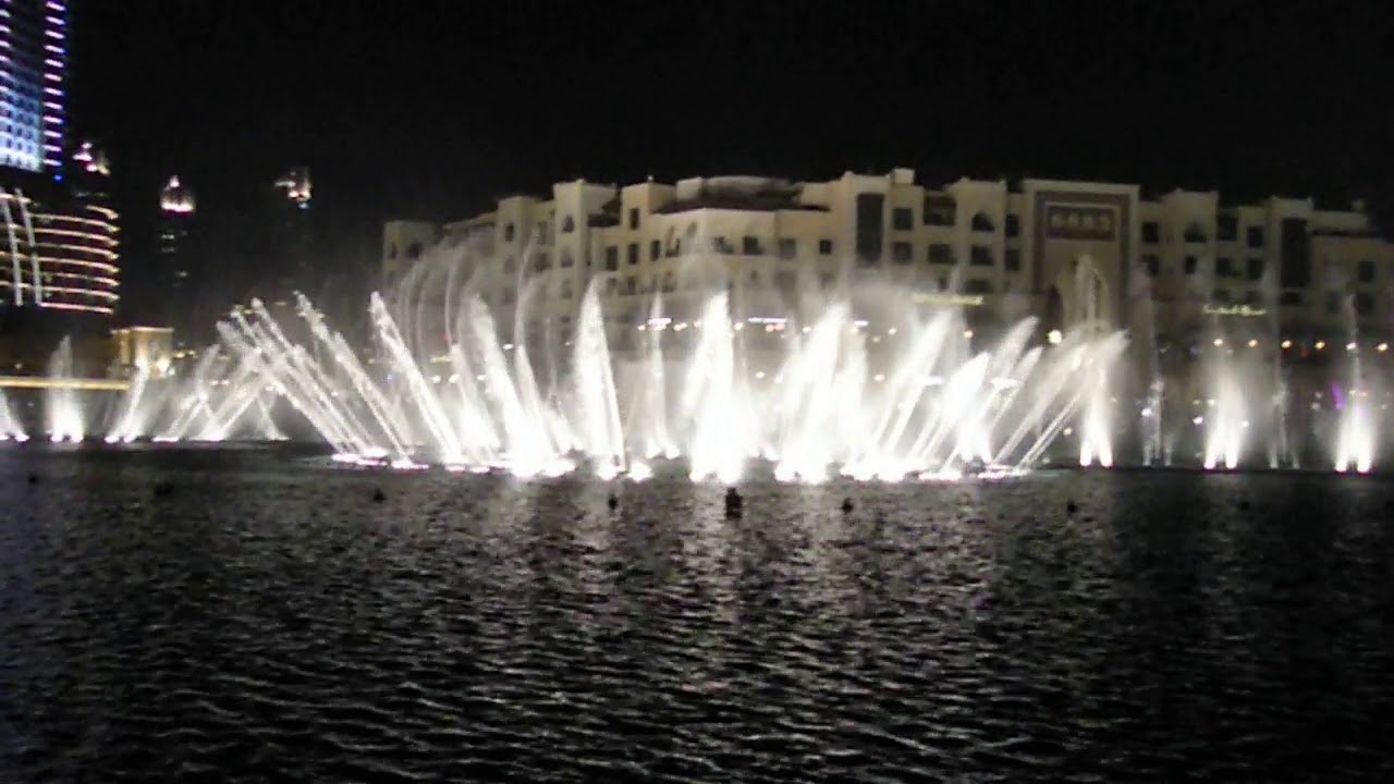 UAE Dubai fountain song YouTube
