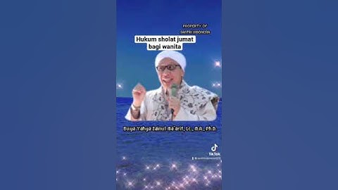 Hukum sholat jumat bagi wanita #youtubeshorts #buyayahya #ulama